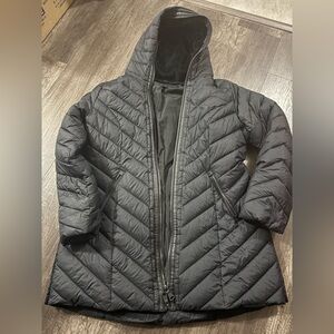 PAJAR CANADA Women's Cypress Hooded Faux Fur Trim Puffer Coat